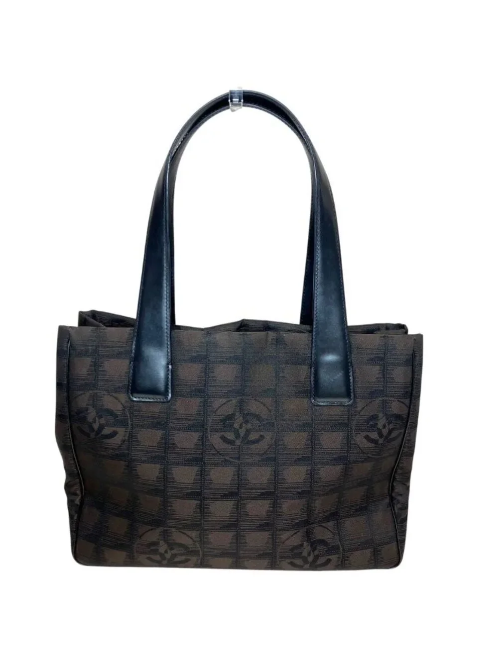 Chanel Tote PM New Travel Line Canvas Leather